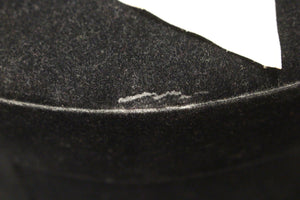 Vintage Velvet Hat Box - Black - Used