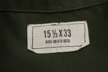 Load image into Gallery viewer, US Army Men&#39;s OD Long Sleeve Button Up Utility Shirt - Choose Size - Used
