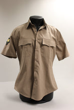 Load image into Gallery viewer, Men's AGSU Army Tan Short Sleeve Shirt - Size 15.0 Reg-C - Used