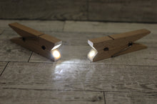 Load image into Gallery viewer, Kirkland Design Clothespin Clip Book Light - Used