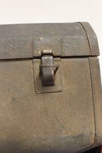 Load image into Gallery viewer, Vintage Military Aircraft Metal Mechanics Toolbox - 17" x 12" x 10" - Used