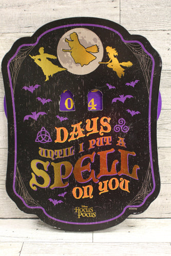 Hocus Pocus Days Until I Put A Spell On You Sign - 12
