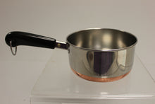 Load image into Gallery viewer, Revere Ware Copper Clad Saucepan W/O Lid - 1 quart - Used