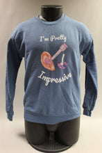 Load image into Gallery viewer, I&#39;m Pretty Impressed Sweatshirt - Hearing Aid Mold -Small - Used