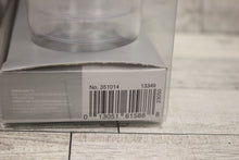 Load image into Gallery viewer, Elegant Clear with Silver Trim Premium Plastic 16oz. Tumblers - New