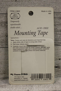 Keep A Memory Double-Sided Temporarily Repositionable Mounting Tape - Acid-Free
