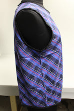 Load image into Gallery viewer, Public School New York Plaid Vest - Blue - Size: 8 - New