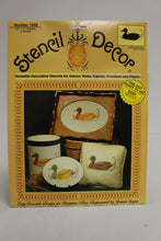 Load image into Gallery viewer, PLAID Decoy Duck Stencil Decor - New