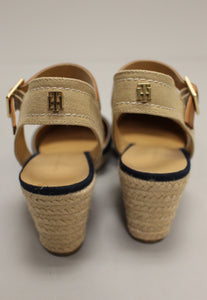 Tommy Hilfiger Women's Nilsa Closed Toe Espadrille Wedge Sandal - Size: 7.5M
