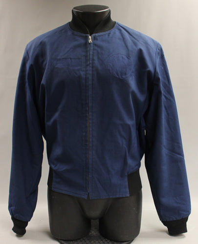 Neptune Men's Navy Blue Athletic Cadet Zip Up Jacket - 50