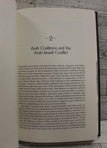 Coalition Defection - Avi Kober - The Dissolution of Arab Anti-Israeli Coalition