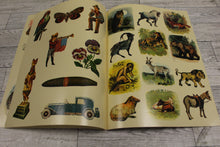Load image into Gallery viewer, Antique Replica Picture Scrapbook for Decoupage, Collage, Etc. - 30 Page - Color - Used