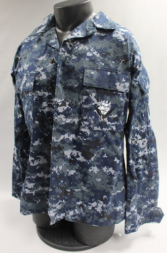 US Navy Working Combat Jacket Blouse - Medium X-Long - 8405-01-540-2428 - Used