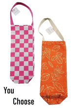 Load image into Gallery viewer, Target Bullseye Wine Bags with Handles - Choose Designs - New