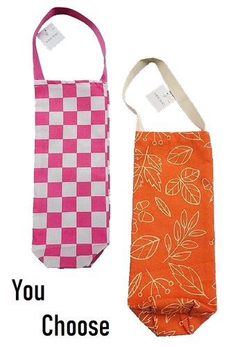 Target Bullseye Wine Bags with Handles - Choose Designs - New