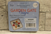 Load image into Gallery viewer, Garden Gate Mini Magnetic Chinese Checkers - New