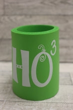 Load image into Gallery viewer, Christmas HO 3 Can Coozie - Lime Green - New