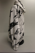 Load image into Gallery viewer, Kliegou Black and White Tie Dyed Hoodie - XL - Used