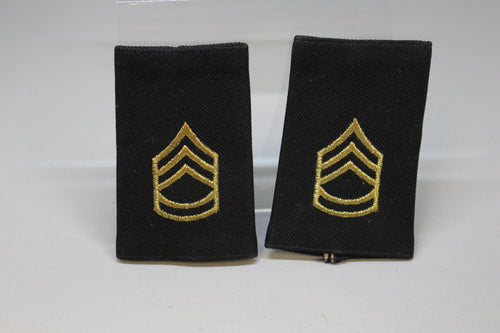 US Army E-7 Sergeant First Class Epaulets - Small - Used