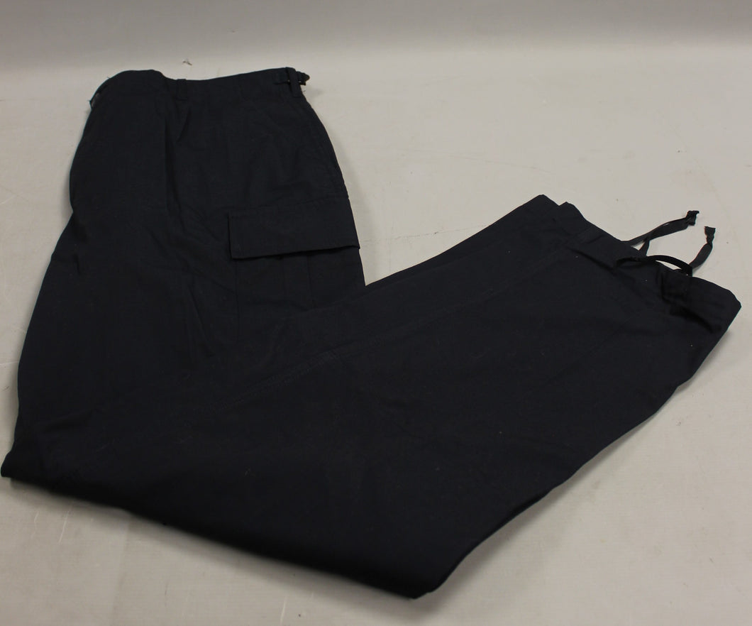Genuine Gear BDU Pants - Large Reg - Navy Blue - New