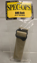Load image into Gallery viewer, Spec-Ops BMI Belt - Male - 32" Waist - Sand Tan - New