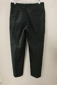 DSCP Men's Poly/Wool Trousers Army Serge Green -Size: 37L - Used