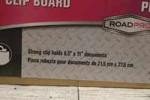 Load image into Gallery viewer, Roadpro Masonite Clip Board - For 11&quot; x 8.5&quot; Documents - New