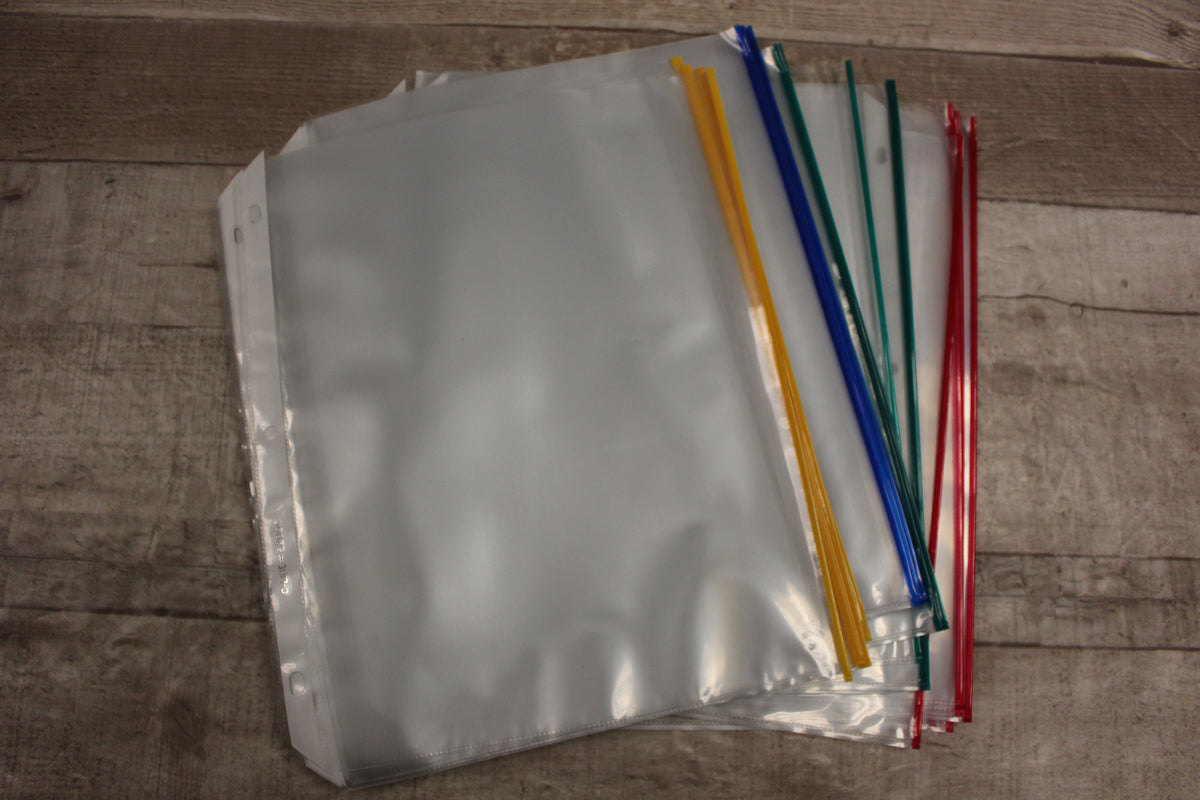 C-Line Products Top Loading Colored Edged Sheet Protectors Pack Of 15 ...