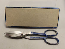 Load image into Gallery viewer, Blue Bird Tools 10" Tinners' Snips with Box - Straight Pattern - Used