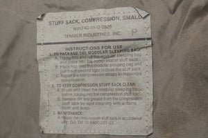 US Military Modular Sleep System Compression Stuff Sack - Small - Foliage - Used