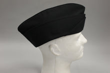 Load image into Gallery viewer, US Navy Garrison Cap - Black - Size: 7-1/8 or 22-1/2 - 8405-01-539-5891 - Used