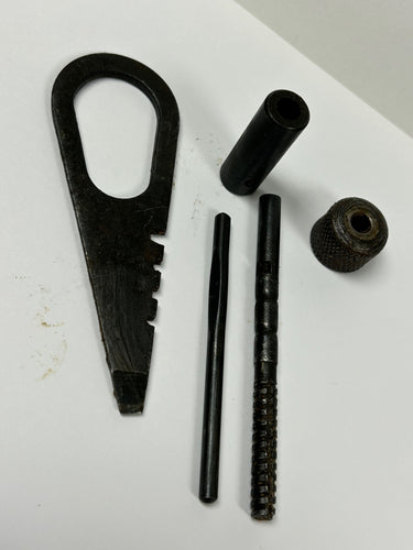 WWII Russian Mosin Nagant Cleaning Kit - 5 Piece - Used