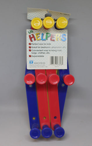 Lil' Helpers Expandable 10 Peg Rack - 7900CH - New