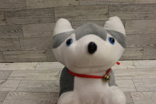 Load image into Gallery viewer, Husky Dog Plush Stuffed Animal - 8" Tall - Used