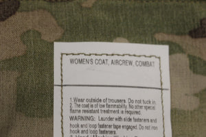 US Air Force Women's Multicam Aircrew Combat Jacket - 8415-01-526-9248 - Medium Regular - Unisex - New
