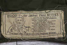 Load image into Gallery viewer, WWII M-1943 Hood for Filed Jacket - Used