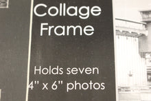 Load image into Gallery viewer, 15.5&quot; x16.5&quot; Collage Photo Frame for 7-4x6 Pictures - New