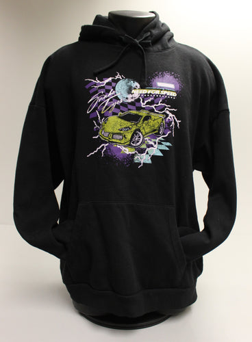 No Boundaries Snake Eyes Need For Speed Hoodie - XL (46-48) Oversized Fit - Used