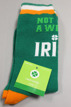 Load image into Gallery viewer, Not Even A Wee Bit Irish Women's Crew Socks - St. Patrick’s - Shoe 4 -10 - New
