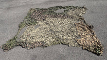 Load image into Gallery viewer, Woodland Camouflage Netting - Radar Scattering - 1080-00-107-8589 - Used