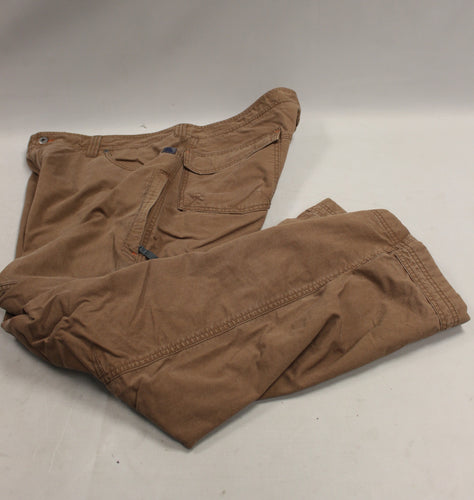 LL Bean Men's Tan Trousers - 42 x 32 - Used
