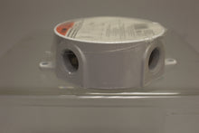 Load image into Gallery viewer, Gampak Round Outlet Box with 5-1/2" Holes - New