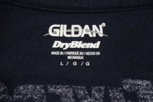Load image into Gallery viewer, Dayton Flyers Volleyball T-Shirt - Large - Dark Blue - Used