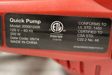 Load image into Gallery viewer, Coleman Electric Quick Pump with Hose - Used