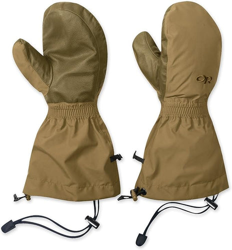 Outdoor Research AGS Firebrand Mitts with Liner - Coyote Brown - XLarge - New