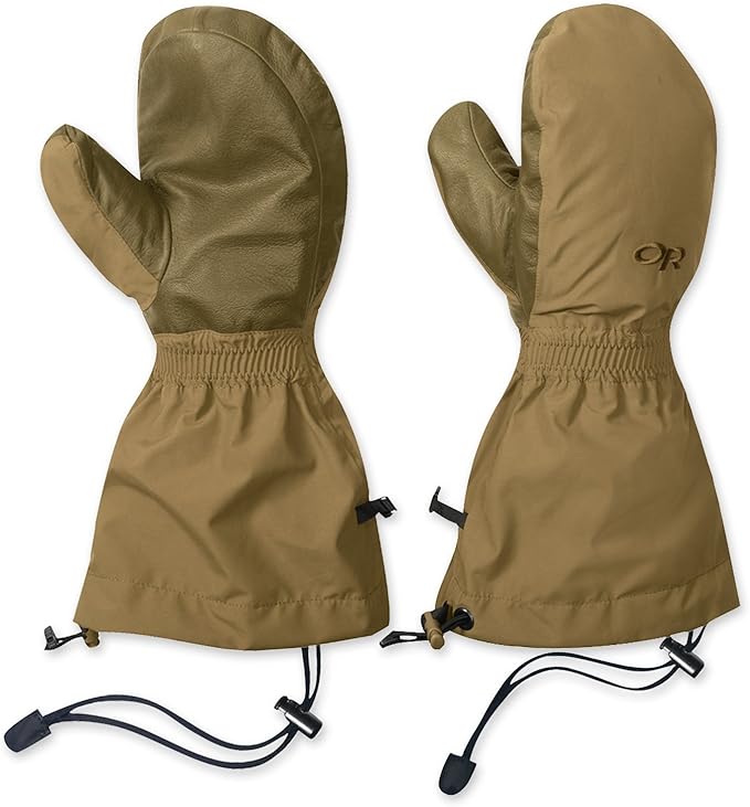Outdoor Research AGS Firebrand Mitts with Liner - Coyote Brown - XLarge - New