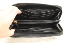 Load image into Gallery viewer, Michael Kors Saratoga Zip Around Continental Wallet - Black - Used
