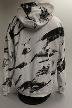 Load image into Gallery viewer, Kliegou Black and White Tie Dyed Hoodie - XL - Used