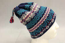 Load image into Gallery viewer, Mountain Ladies and Ewes Wool Winter Ski Hat - Used