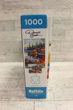 Load image into Gallery viewer, Buffalo Games Darrell Bush LOON LAKE 1000 Piece Puzzle - 26.75&quot; x 19.75&quot; - Used